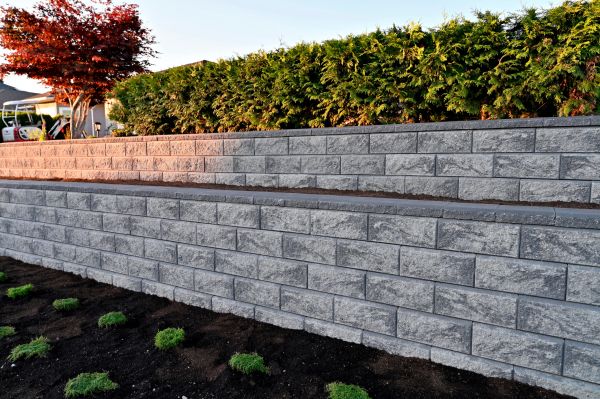 Concrete Retaining Wall Installation in Manteca