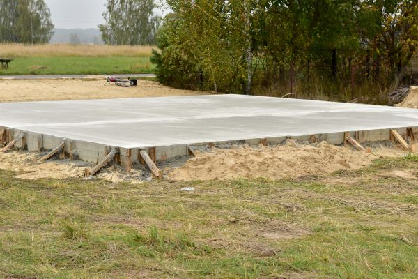 Concrete Base Installation in Manteca