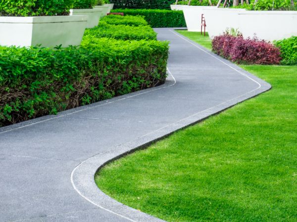 Walkway Curb Installation in Manteca