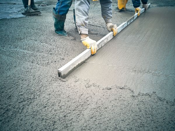 Cement Slab Installation in Manteca