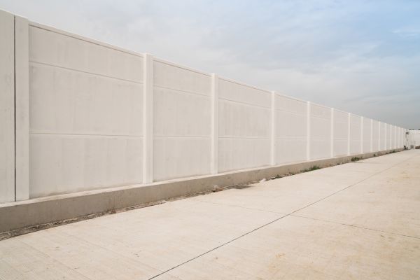 Concrete Fence Construction in Manteca