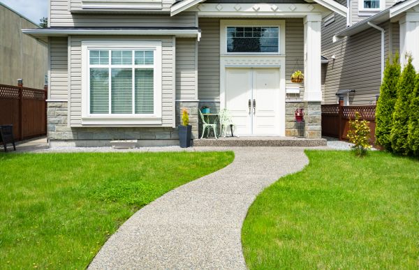 Concrete Path Construction in Manteca