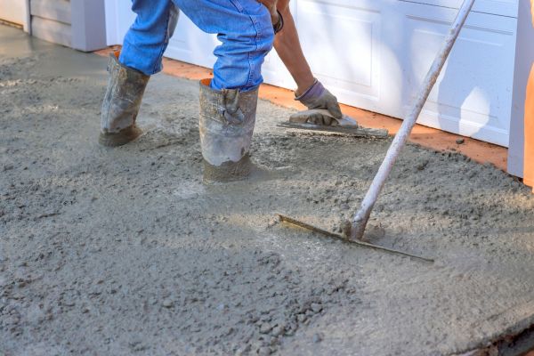 Driveway Slab Construction in Manteca