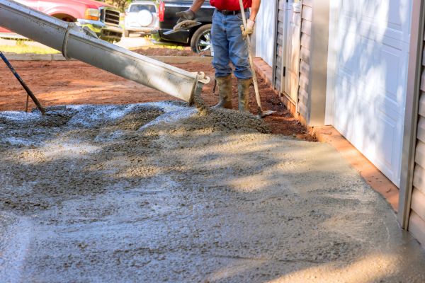 Driveway Slab Laying in Manteca