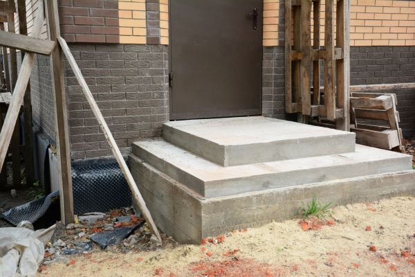 Cement Steps Construction in Manteca