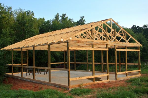 Barn Pad Installation in Manteca