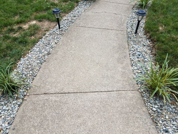 Cement Path Construction in Manteca