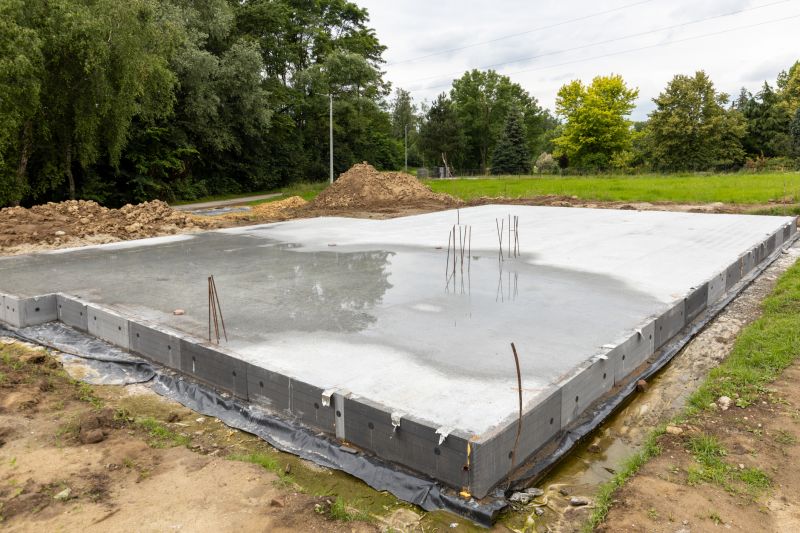 Cement Pad Construction
